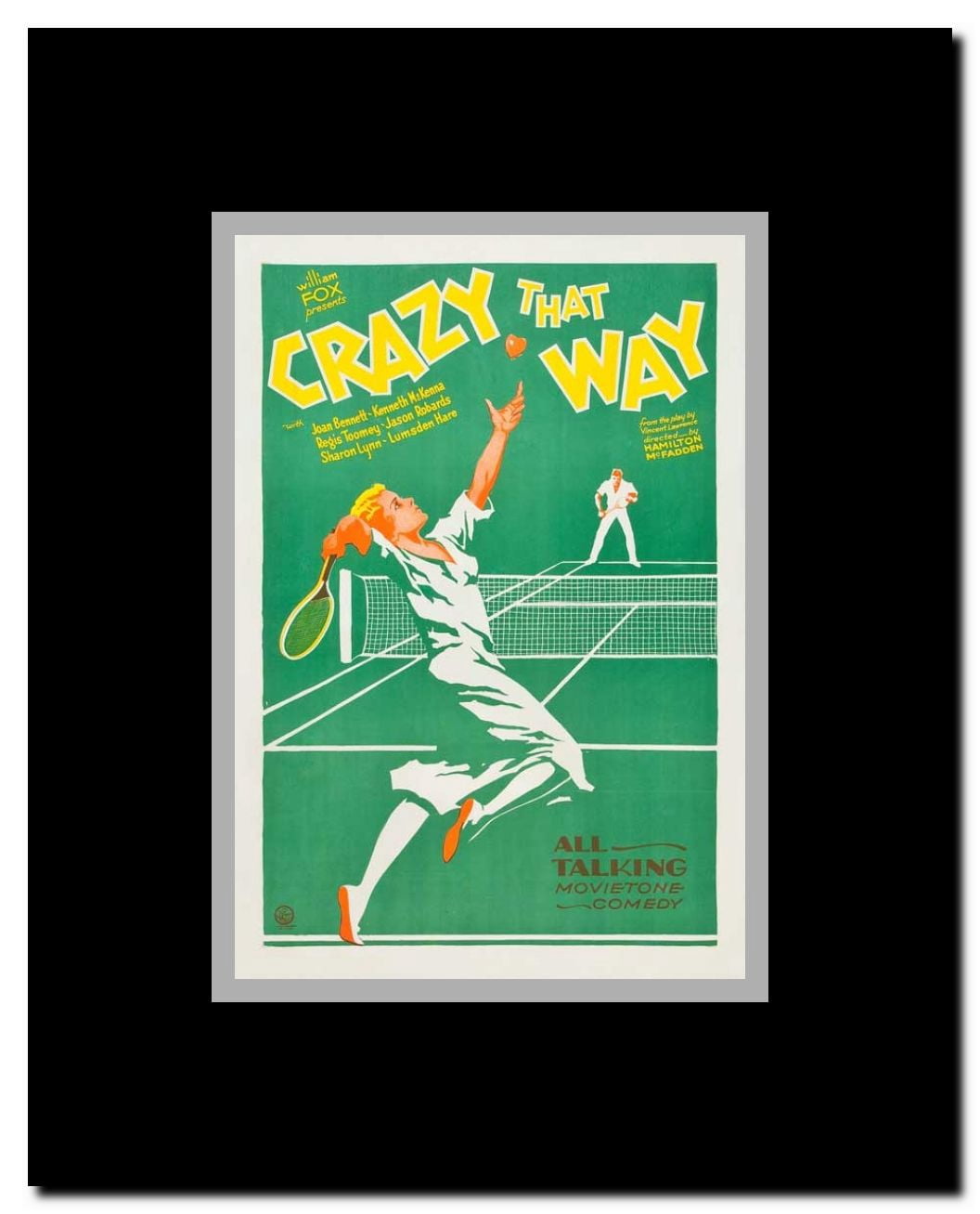 Crazy That Way Framed Movie Poster