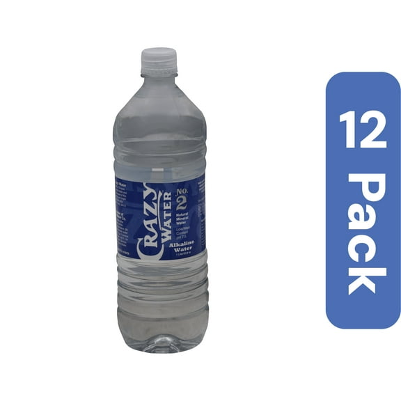 Crazy Water No. 2 Natural Mineral Water Low Content 1 L (Pack Of 12)