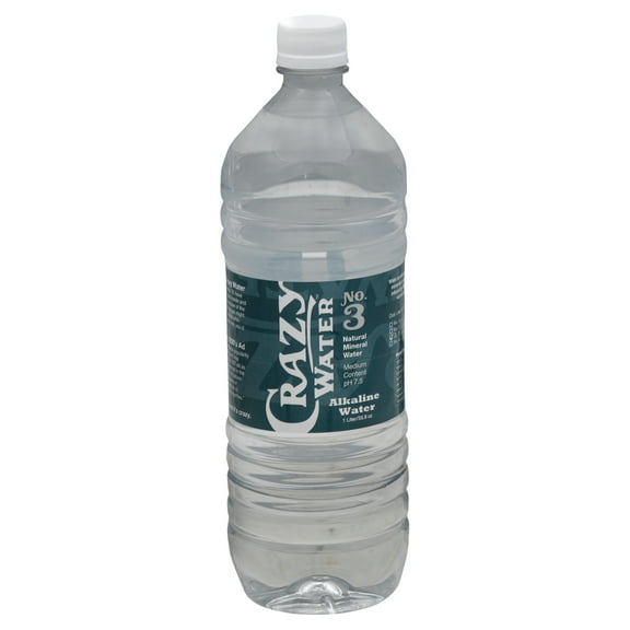 Crazy Water No. 3 Natural Mineral Water Deep Well 1 L (Pack Of 12)