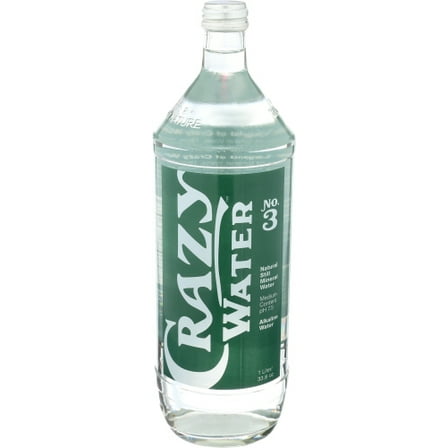 Crazy Water No. 3 Still Water 33.8 fl oz (Pack of 6)