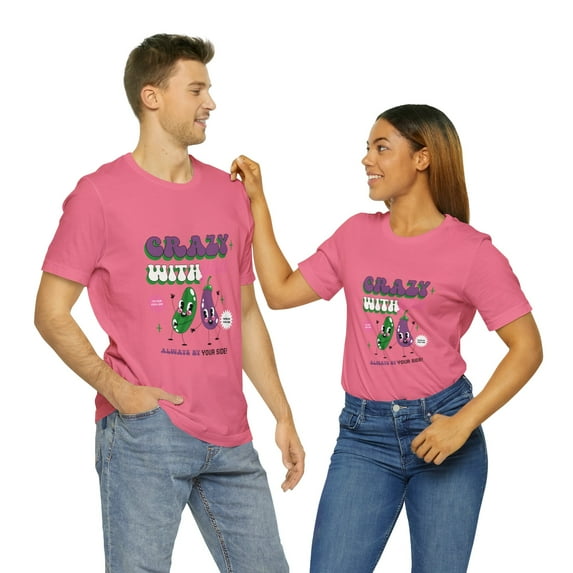 Crazy With You Always By Your Side Unisex Jersey Short Sleeve Classic Tee
