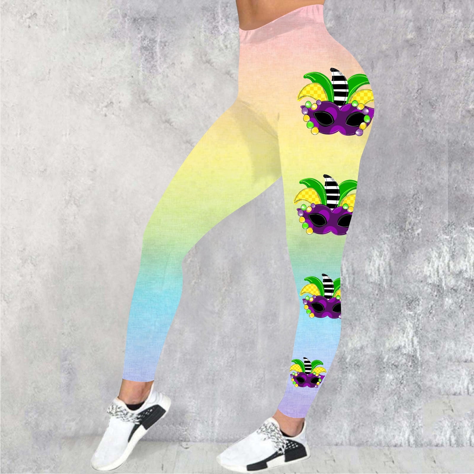 Crazy Yoga Sports Printed Fashion Casual Yoga Pants Bottom Pants