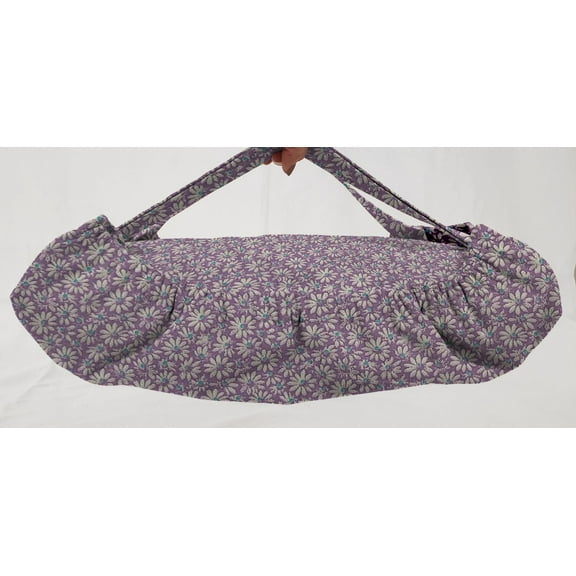 Crazy for Daisies Casserole Baking Pan or Pie Plate Cozy and Carrier by Penny's Needful Things (Large Casserole Carrier) (Lilac)