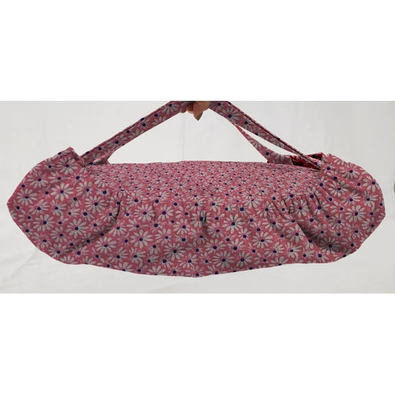 Crazy for Daisies Casserole Baking Pan or Pie Plate Cozy and Carrier by Penny's Needful Things (Large Casserole Carrier) (Pink)