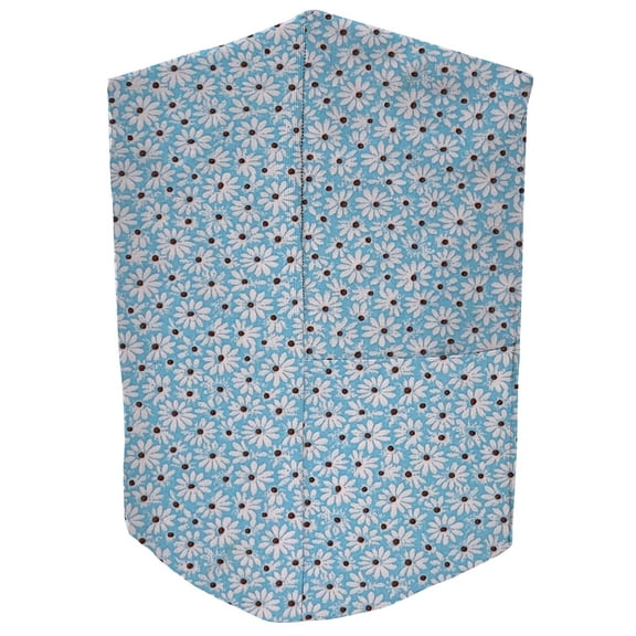 Crazy for Daisies Coffee Maker Cover by Penny's Needful Things (Ice Blue)