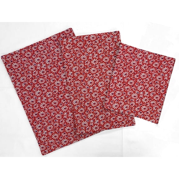 Crazy for Daisies Countertop Appliance Slider Mats by Penny's Needful Things (Red) Small