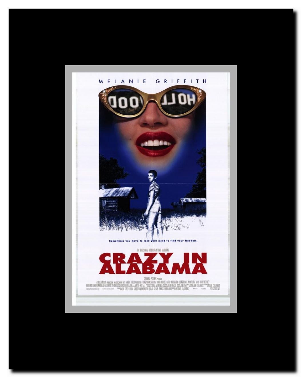 Crazy in Alabama Framed Movie Poster