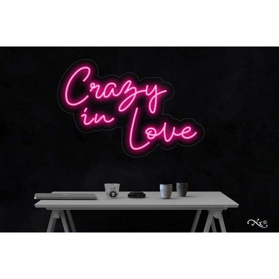 Crazy in Love-LED Neon Sign Made in USA