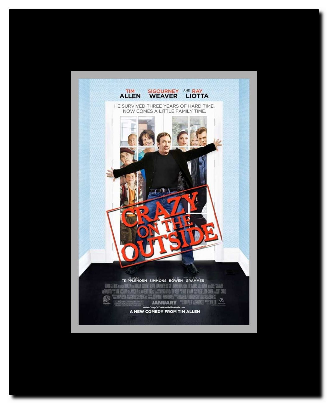 Crazy on the Outside Framed Movie Poster