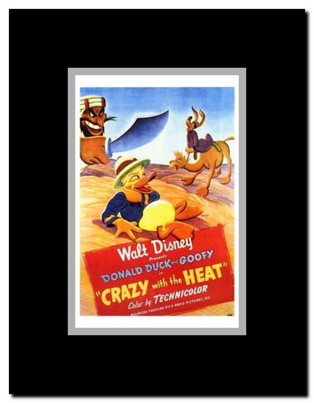 Crazy with the Heat Framed Movie Poster
