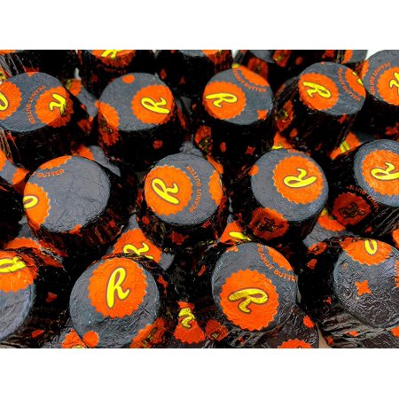 CrazyOutlet REESE'S Dark Chocolate Peanut Butter Cup Miniatures, Individually Wrapped Bulk Candy, 2 Pounds