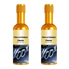 Crazyview 2Pcs Catalytic Converter Cleaner for Car Engine Boost Up Oxygen Sensor The Fuel Injectors Exhaust Pipe Cleaning Additive