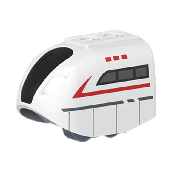 Crazyview Replacement Magnetic Electric Train for klick Rail,Rechargeable 3D Infinity Track Train Head for Flexible Race Tracks,Trains Track Set Add-On Accessory,Cannot Operate Alone