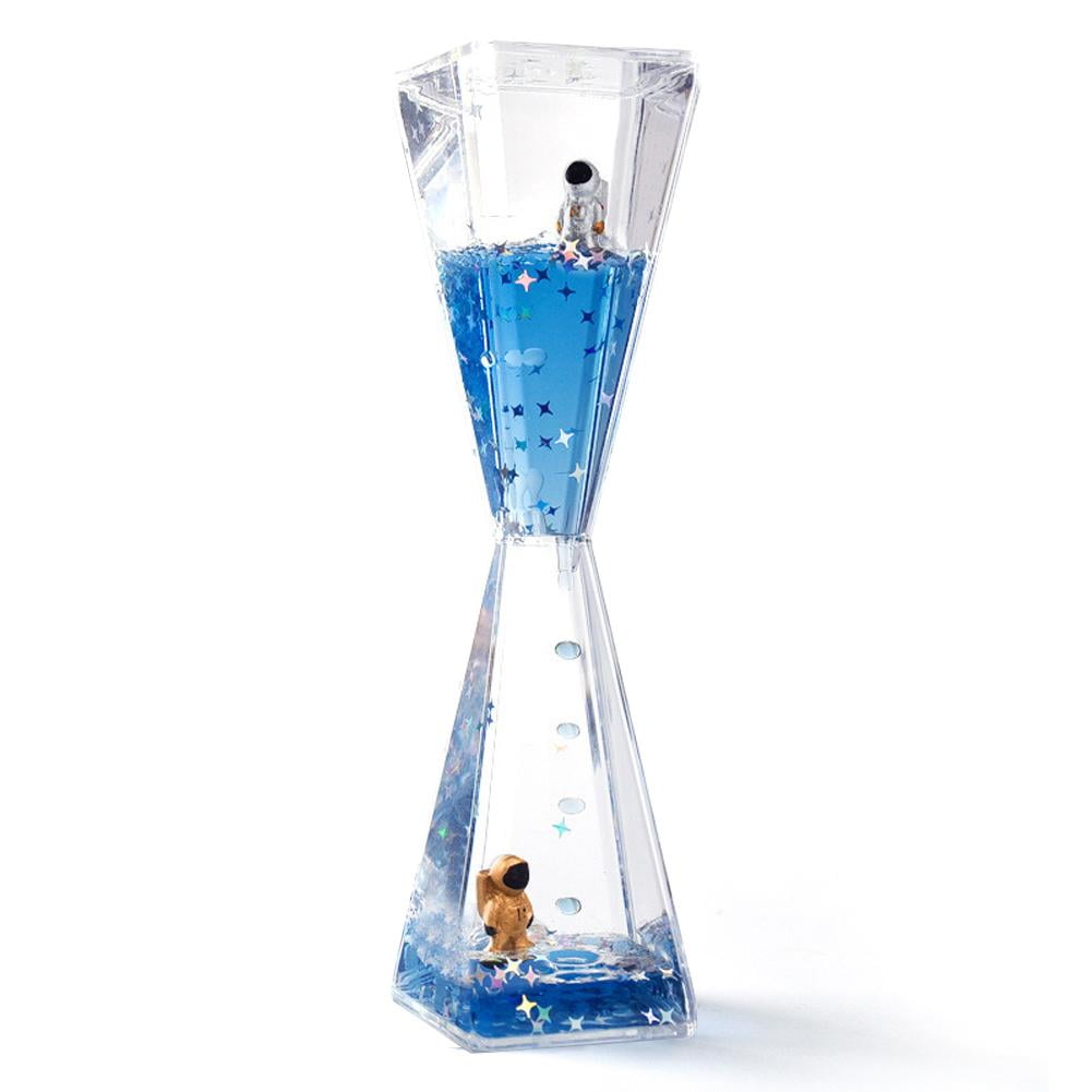 Crazyview Sand Timer,Liquid Timer Floating Motion Bubbles Sand Watch ...