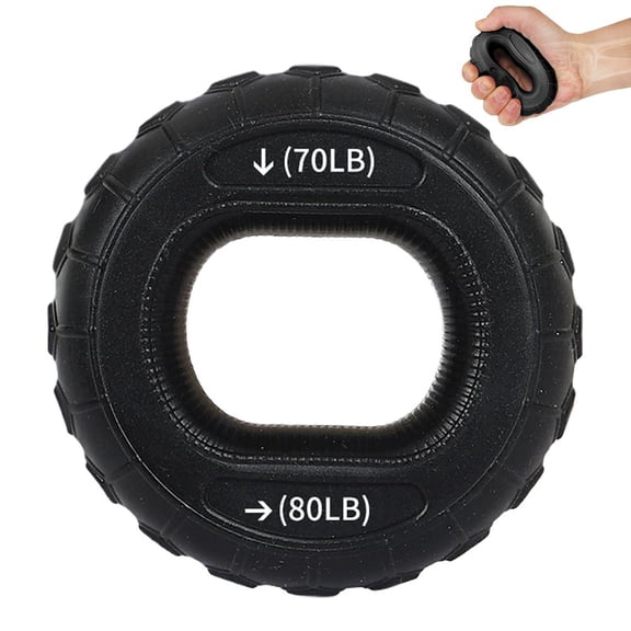 Crazyview Silicone Grip Strength Trainer, 3.07 Inch Hand Exerciser Ring for Forearm and Finger