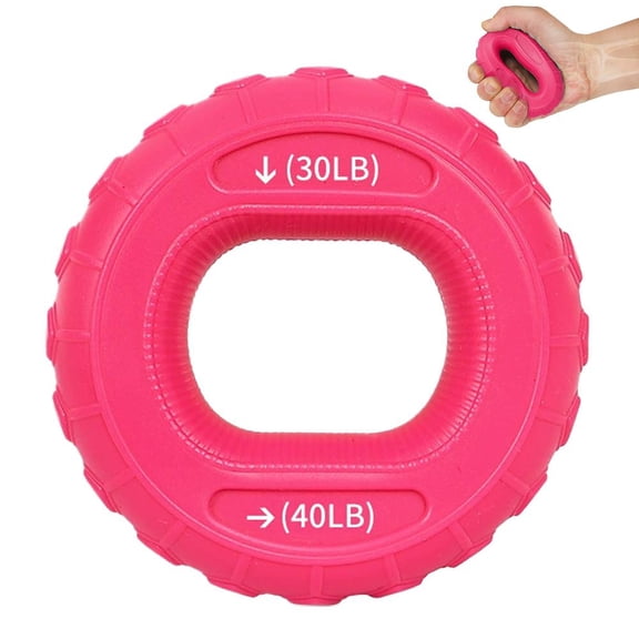 Crazyview Silicone Grip Strength Trainer, 3.07 Inch Hand Exerciser Ring for Forearm and Finger