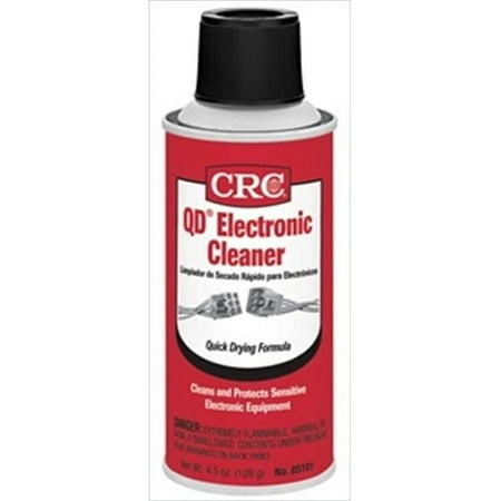 Crc 05101 Electronic Parts Cleaner Can, Quick Drying, 4.5 oz