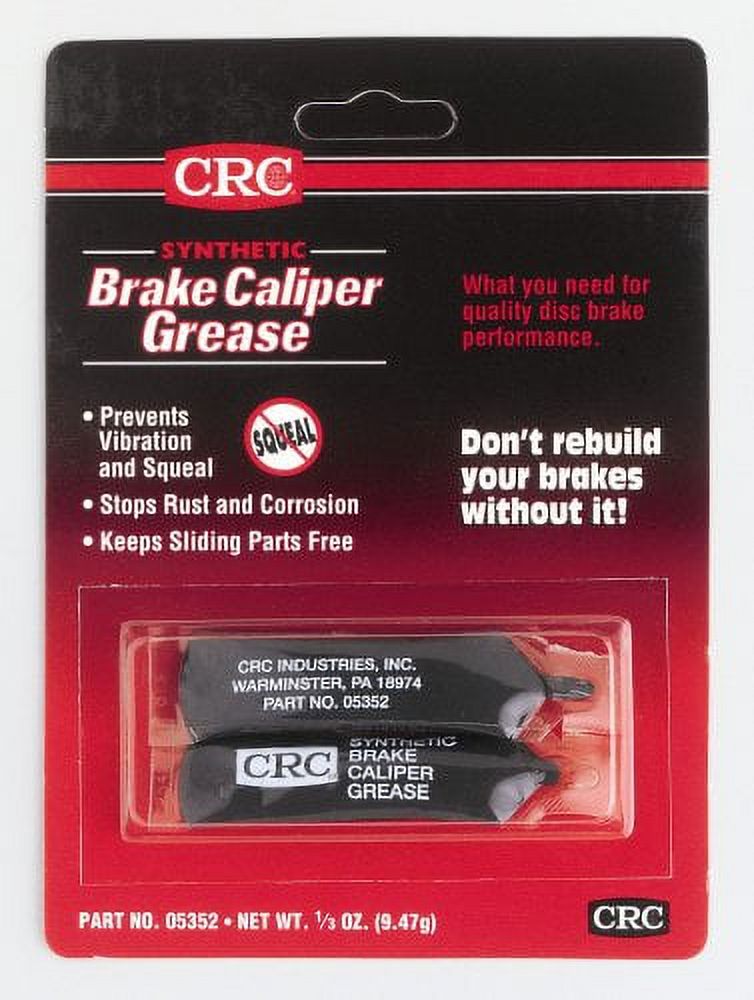 Crc 05352 Brake Caliper Synthetic Grease, 5cc, 12 Per Case