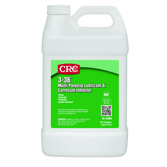 CRC Industries 3-36 Multi-Purp Lubricant & Corrosion Inhibitor 1X1GL