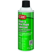 CRC-3050 Chain and Wire Rope Lubricating Spray, Net Weight 10 oz 16oz Aerosol,Clear/Light Amber