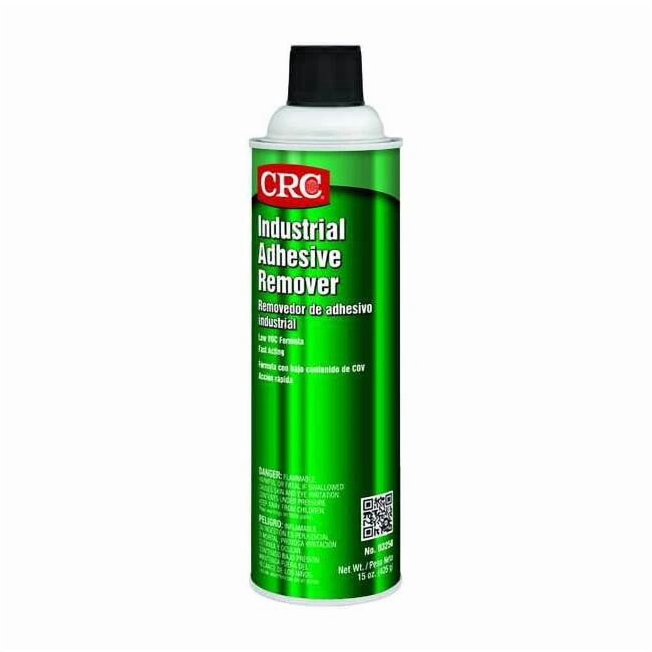 Crc Adhesive Remover, Clear, 15 oz, Aerosol Spray Can 03250