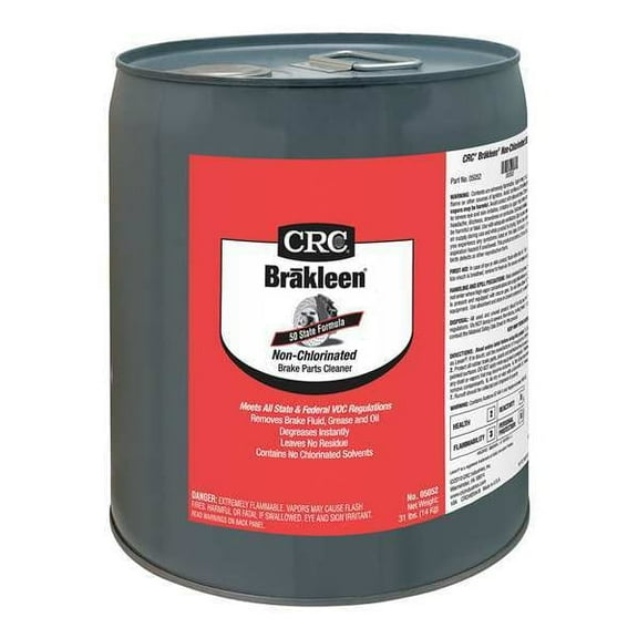Crc Brake Parts Cleaner, 5 gal. Pail 05052