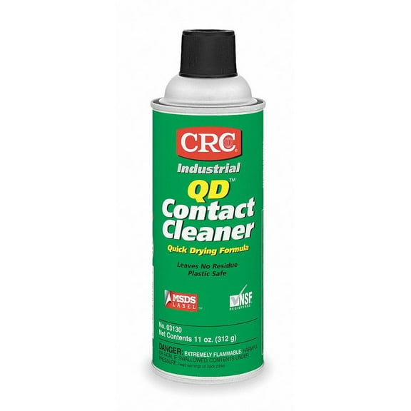 Crc Contact Clnr,Aero Spray Can,11 oz,Liq,QD 03130 03130 ZO-G2810902