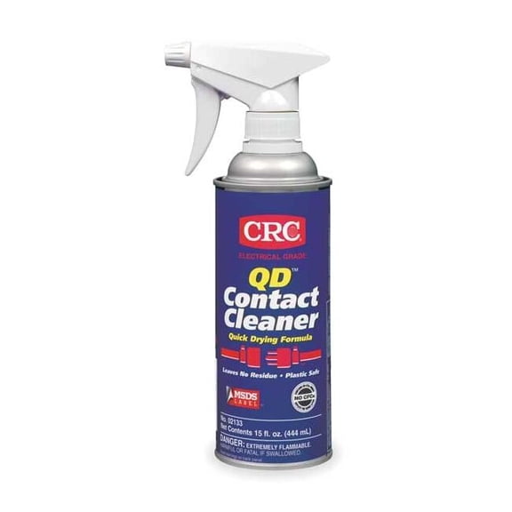 Crc Contact Cleaner, Trigger Spray Can, 14 oz, Liquid 02133