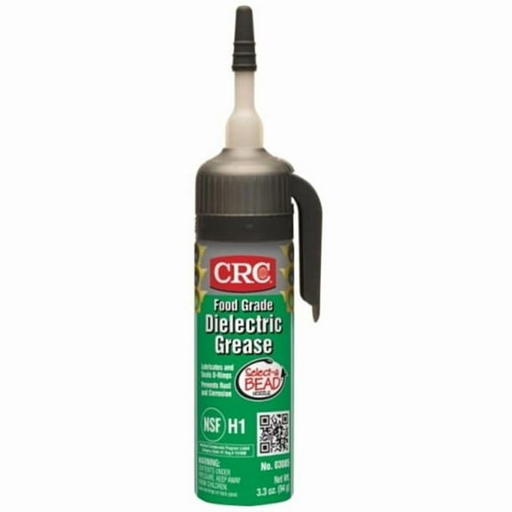 Crc Dielectric Grease,3 oz, Tube, H1 Food Grade, Clear 03085