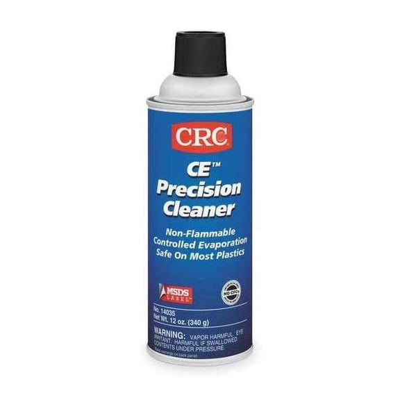 Crc Non-Flammable Contact Cleaner, 12 oz, Aerosol Can 14035