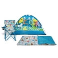 thumbnail image 1 of Crckt Kids 3-in-1 Camping Set (Chair+ Sleeping Bag+ Tent), Dino Print, 1 of 5