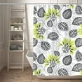 thumbnail image 1 of Crcmjuhgsa Shower Curtain Waterproof Fabric Shower Curtain Or Polyester Soft Cloth & Hotel Quality Machine Washable White Shower Curtain Liner For Bath Tub, 1 of 3
