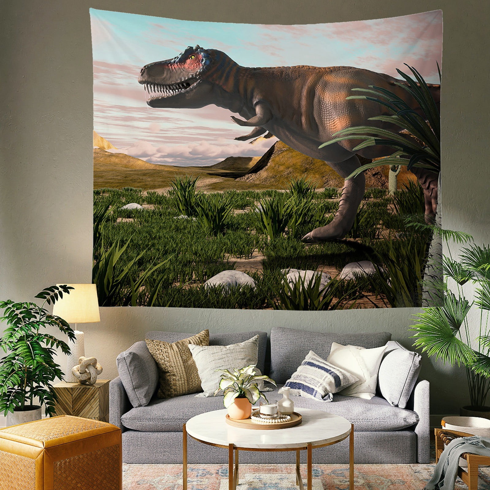 Crcmjuhgsa Clearance Tapestries Wolf Tapestry For Men Large Cool