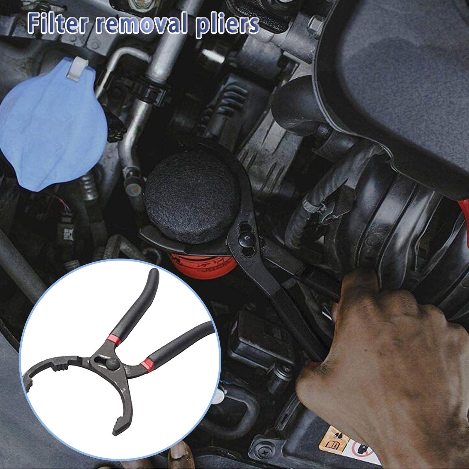 Crcmjuhgsa Faucets Removal Pliers Filter Filter Adjustable Pliers Filter Oil Oil Tools & Home