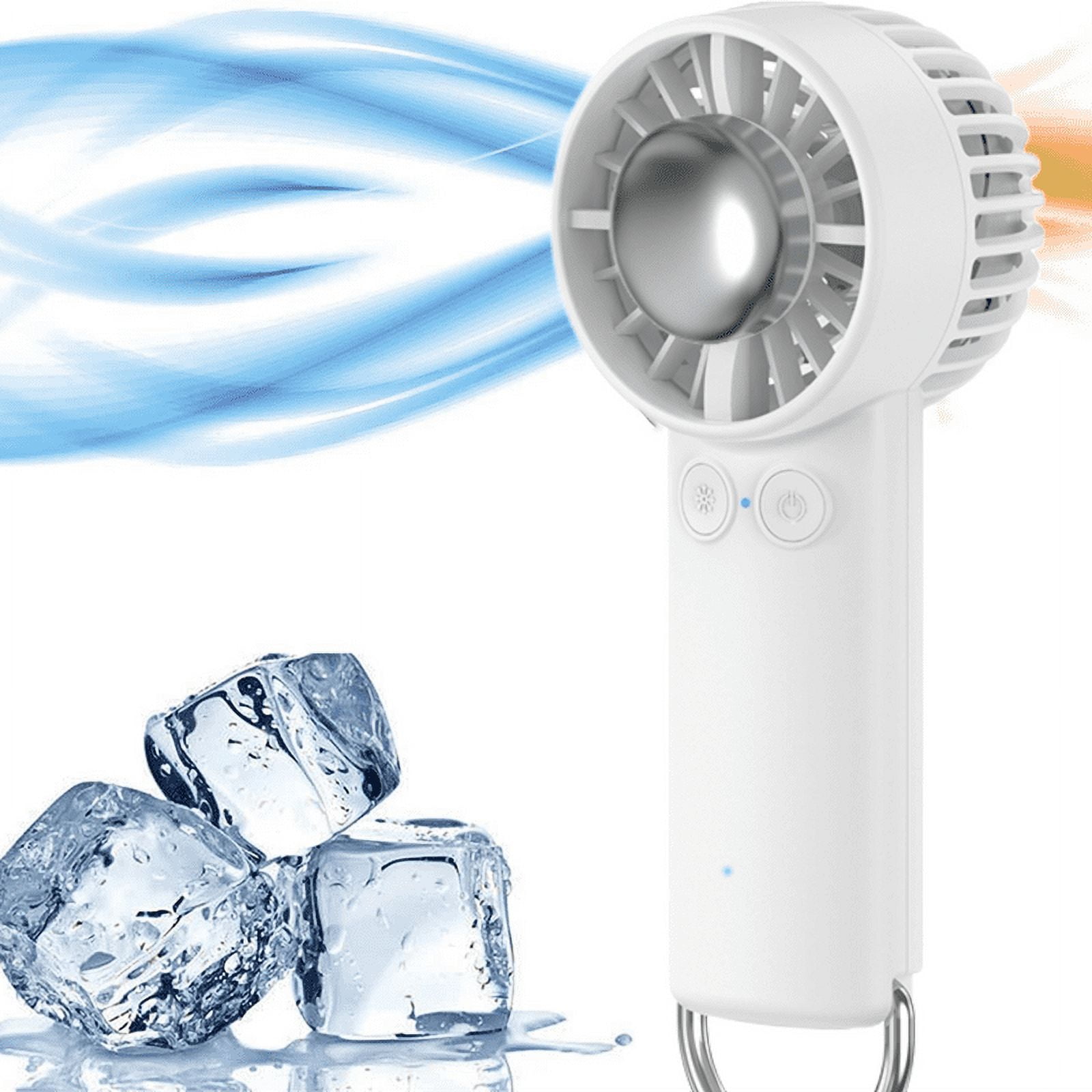 CreHeaven Outdoor Rechargeable 4000 mAh Handheld Cooling Fan Portable