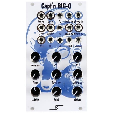Cre8audio Capt'n Big-O Analog VCO with Waveshaping