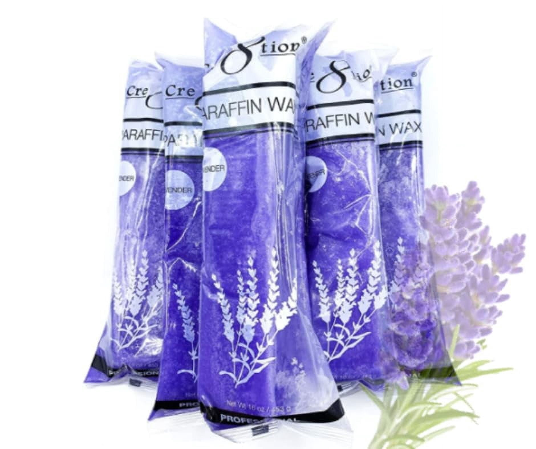 Tori + Mika Cre8tion Lavender Paraffin Wax Refills, 6 lbs, Use for
