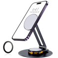 CreaDream Magnetic Phone Stand for Desk, Aluminum MagSafe iPhone Stand ...