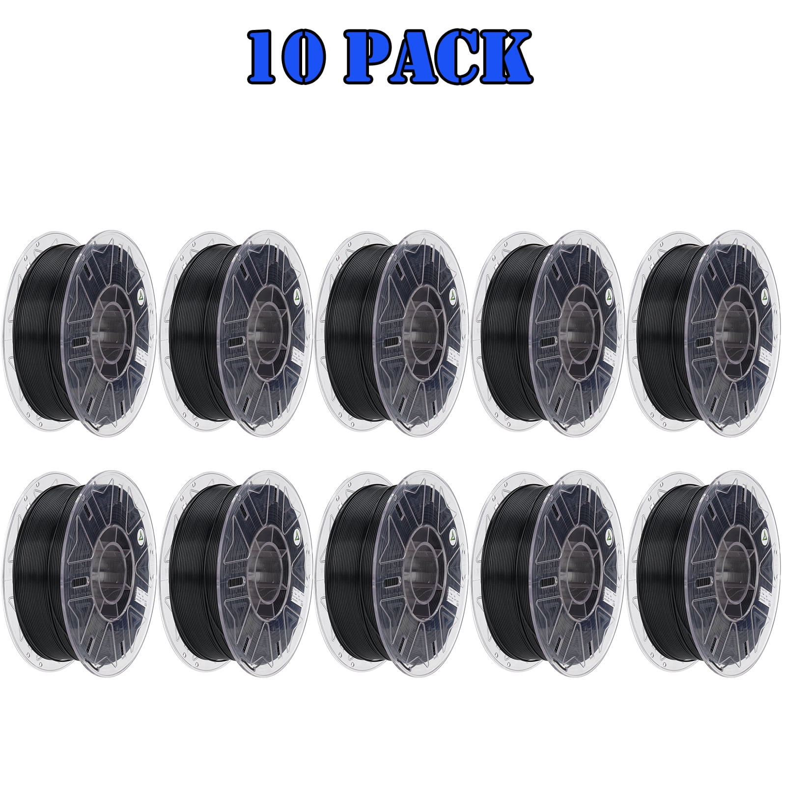 Creality 10 Pack Hyper PLA RFID Filament for K2 Plus Combo 3D Printer 1.75mm Filaments 600mm/s Print Speed High Precision for DIY Gifts