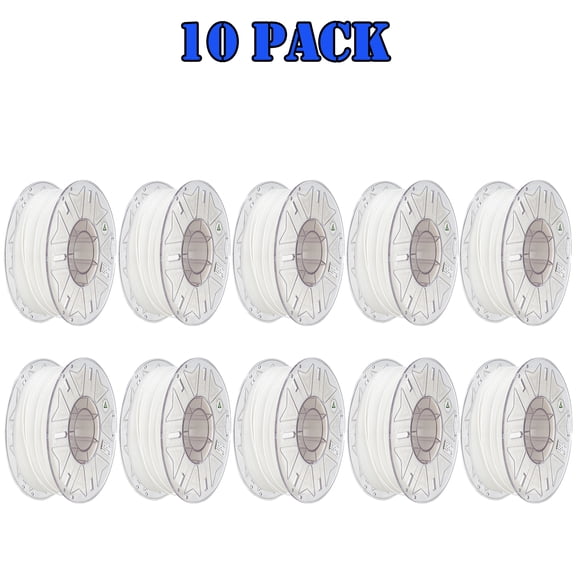Creality 10 Pack Hyper PLA RFID Filament for K2 Plus Combo 3D Printer 1.75mm Filaments 600mm/s Print Speed High Precision for DIY Gifts
