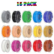 Creality 15 Pack Hyper PLA RFID Filament for K2 Plus Combo 3D Printer 1.75mm Filaments 600mm/s Print Speed High Precision for DIY Gifts