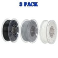 thumbnail image 1 of Creality 3 Pack Hyper PLA RFID Filament for K2 Plus Combo 3D Printer 1.75mm Filaments 600mm/s Print Speed High Precision for DIY Gifts, 1 of 8
