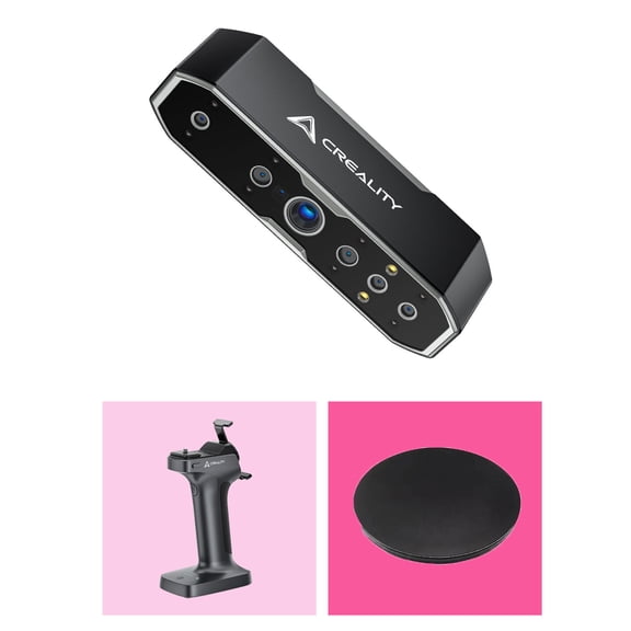 Creality 3D Scanner Otter+ Otter Scan Bridge+ Manual Turntable, Innovative Four-lens Stereo Vision Support Outdoor Scanning