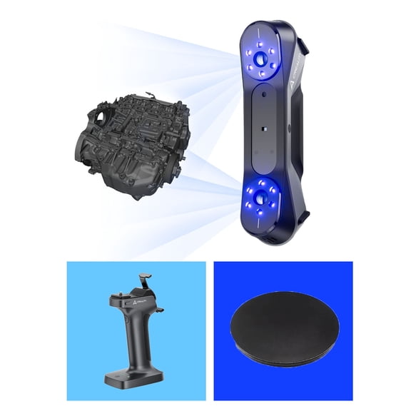 Creality 3D Scanner Raptor+Scan Bridge+ Manual Turntable Scanning Support Black/Metal Objects