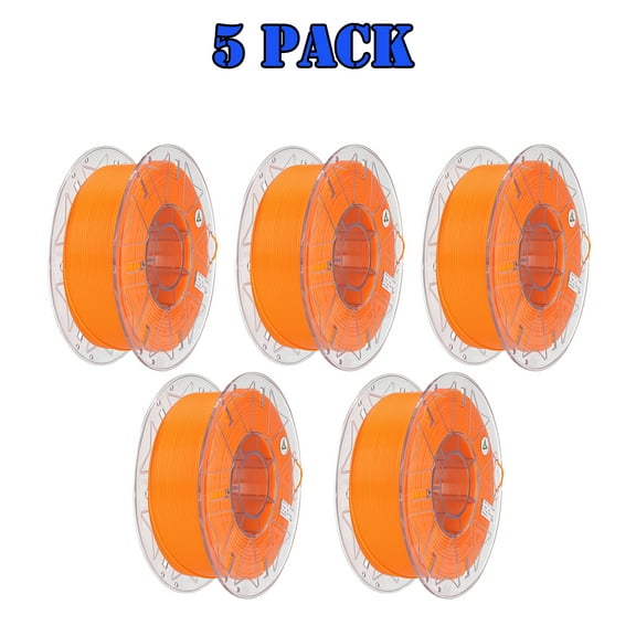 Creality 5 Pack Hyper PLA RFID Filament for K2 Plus Combo 3D Printer 1.75mm Filaments 600mm/s Print Speed High Precision for DIY Gifts