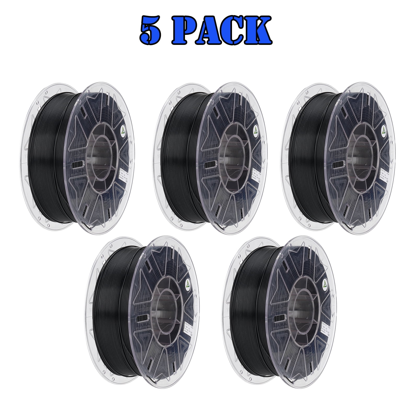 Creality 5 Pack Hyper PLA RFID Filament for K2 Plus Combo 3D Printer 1.75mm Filaments 600mm/s Print Speed High Precision for DIY Gifts