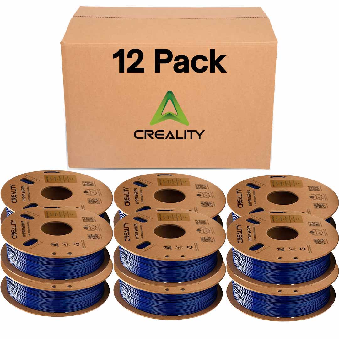 Creality Blue PETG Filament  1.75mm High-Speed 3D Filament for K1 Max 30-600mm/s Printing 1kg/2.2lbs Spool w Dimensional Accuracy +/- 0.03mm