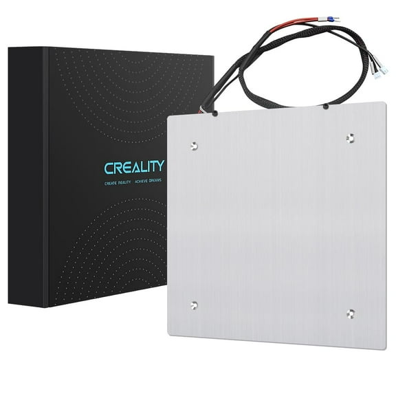 Creality Ender 3 V3 SE Heated Bed Kit 24V 270W, Original Ender 3 V3 SE/Ender 3 V3 KE Hotbed Kit with Cable Line 3D Printer Replacement Parts Aluminum Hot Bed Platform 235x235mm