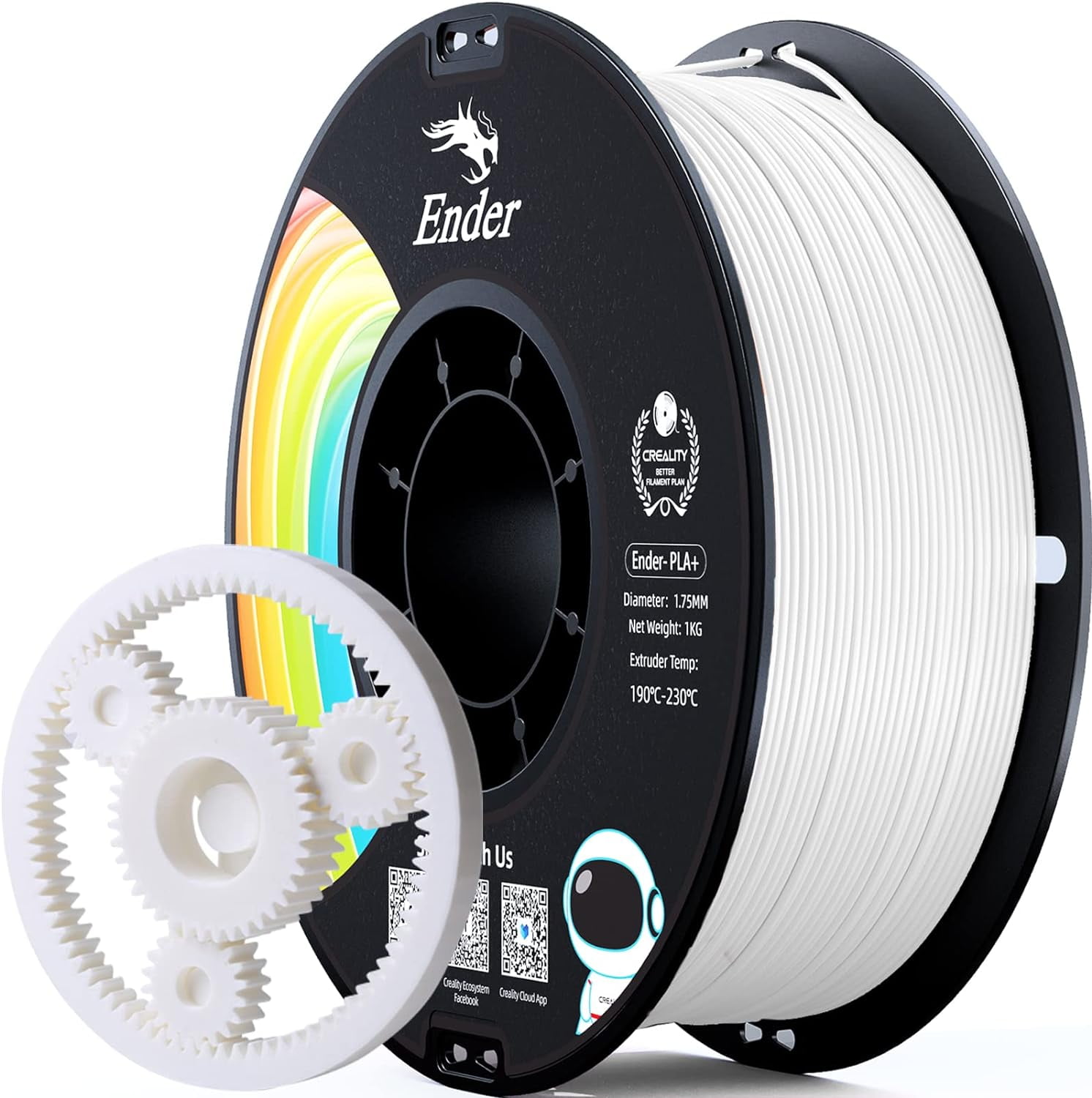 Creality Ender PLA+ Filament 1.75mm 3D Printer PLA Plus Filament Strong