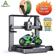 Creality Hi Multicolor 3D Printer for Beginners and Kids Fast 500mm/s, Auto-leveling with AI Camera Large 10.3 10.3 11.8in Build Volume
